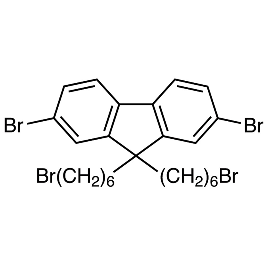 2,7-Dibromo-9,9-bis(6-bromohexyl)fluorene>98.0%(HPLC)5g