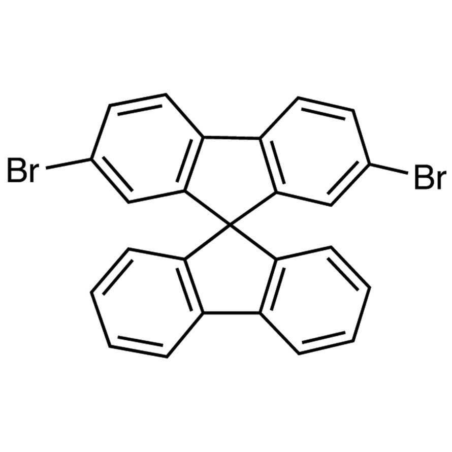 2,7-Dibromo-9,9&#39;-spirobi[9H-fluorene]&gt;98.0%(HPLC)(T)1g