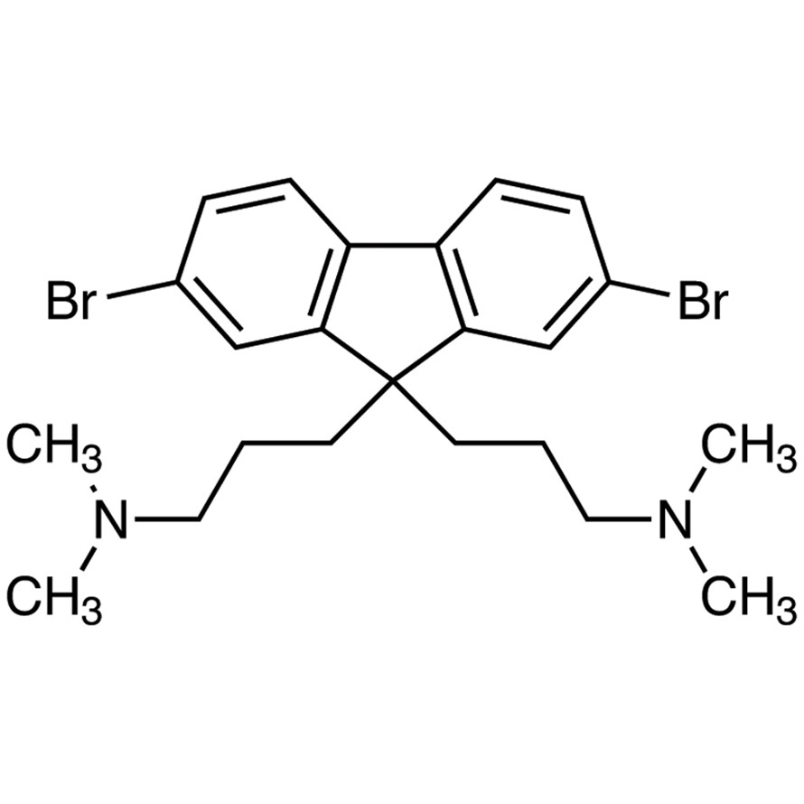 2,7-Dibromo-9,9-bis[3-(dimethylamino)propyl]fluorene&gt;98.0%(HPLC)(N)1g
