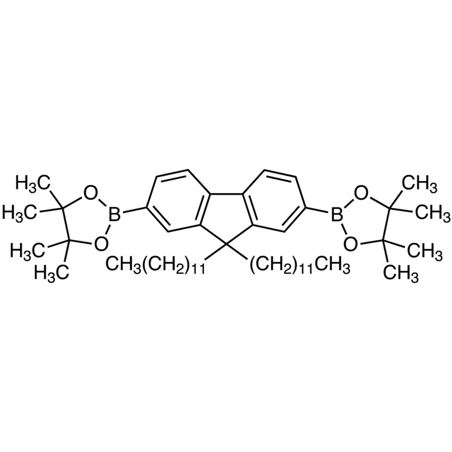 2,7-Bis(4,4,5,5-tetramethyl-1,3,2-dioxaborolan-2-yl)-9,9-didodecylfluorene&gt;98.0%(HPLC)1g