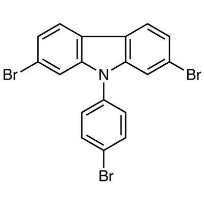 2,7-Dibromo-9-(4-bromophenyl)-9H-carbazole&gt;98.0%(HPLC)1g