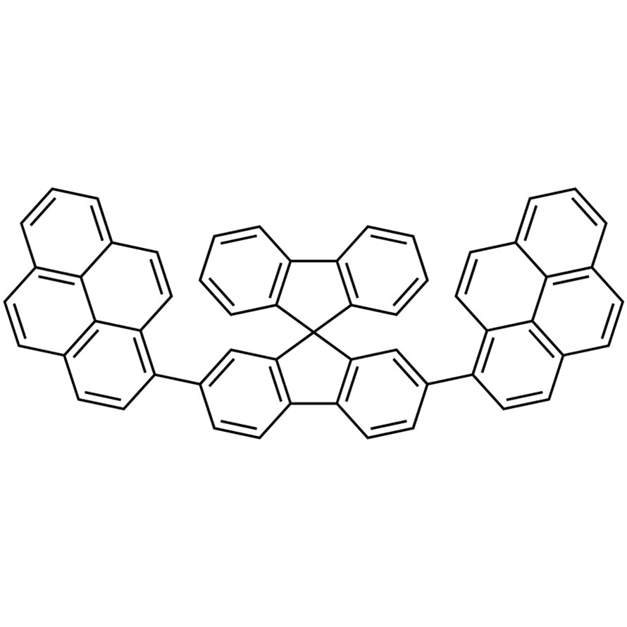 2,7-Di(1-pyrenyl)-9,9&#39;-spirobi[9H-fluorene]&gt;98.0%(HPLC)200mg