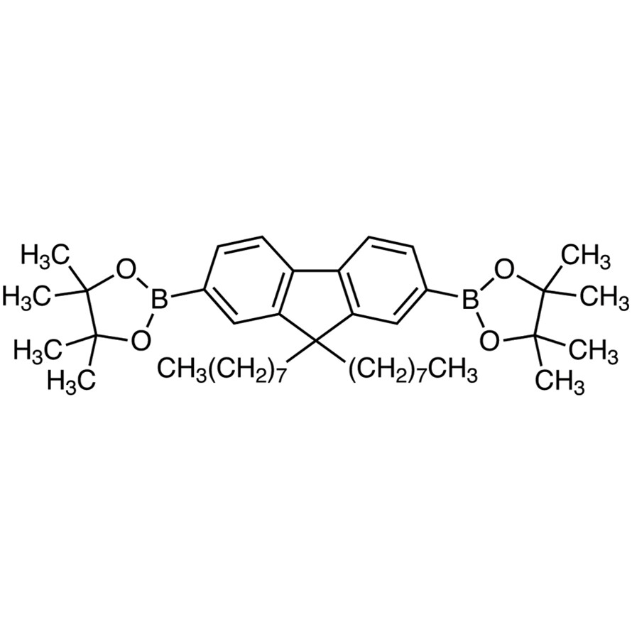 2,7-Bis(4,4,5,5-tetramethyl-1,3,2-dioxaborolan-2-yl)-9,9-di-n-octylfluorene&gt;98.0%(HPLC)1g