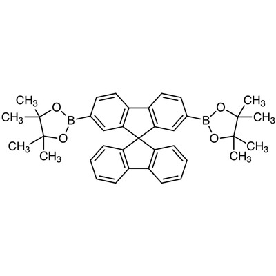 2,7-Bis(4,4,5,5-tetramethyl-1,3,2-dioxaborolan-2-yl)-9,9&#39;-spirobi[9H-fluorene]&gt;98.0%(HPLC)(T)1g