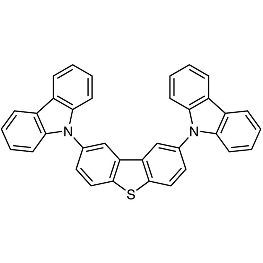 2,8-Bis(9H-carbazol-9-yl)dibenzothiophene&gt;98.0%(HPLC)(N)200mg