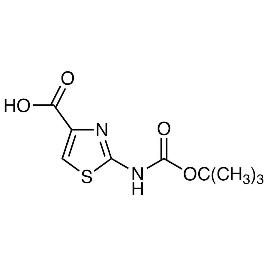 2-[(tert-Butoxycarbonyl)amino]thiazole-4-carboxylic Acid&gt;98.0%(HPLC)1g