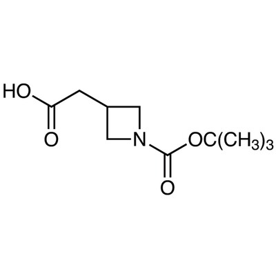 2-[1-(tert-Butoxycarbonyl)azetidin-3-yl]acetic Acid&gt;98.0%(GC)(T)5g