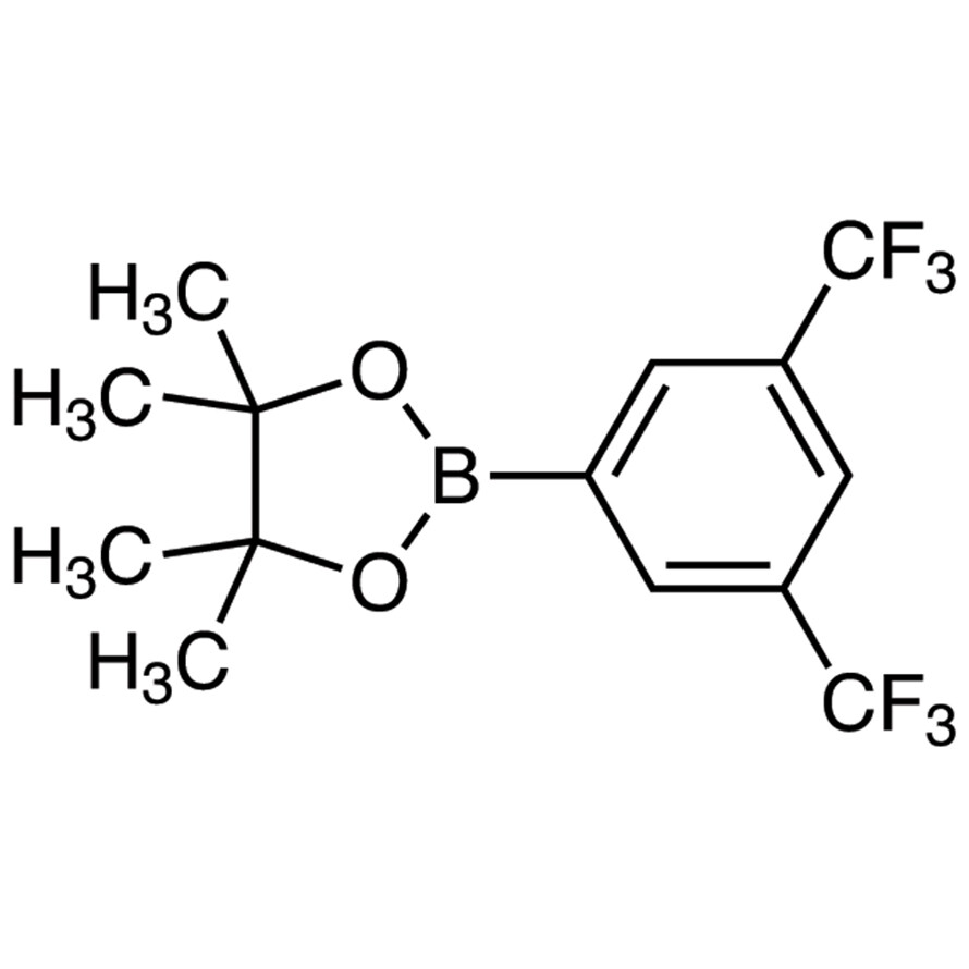 2-[3,5-Bis(trifluoromethyl)phenyl]-4,4,5,5-tetramethyl-1,3,2-dioxaborolane&gt;98.0%(GC)(T)1g