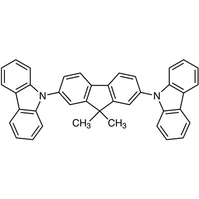 2,7-Bis(9H-carbazol-9-yl)-9,9-dimethylfluorene&gt;98.0%(HPLC)(N)1g