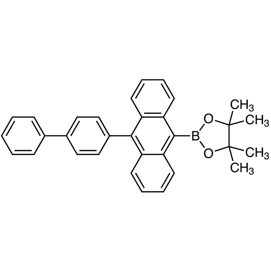 2-[10-([1,1&#39;-Biphenyl]-4-yl)anthracen-9-yl]-4,4,5,5-tetramethyl-1,3,2-dioxaborolane&gt;98.0%(HPLC)1g