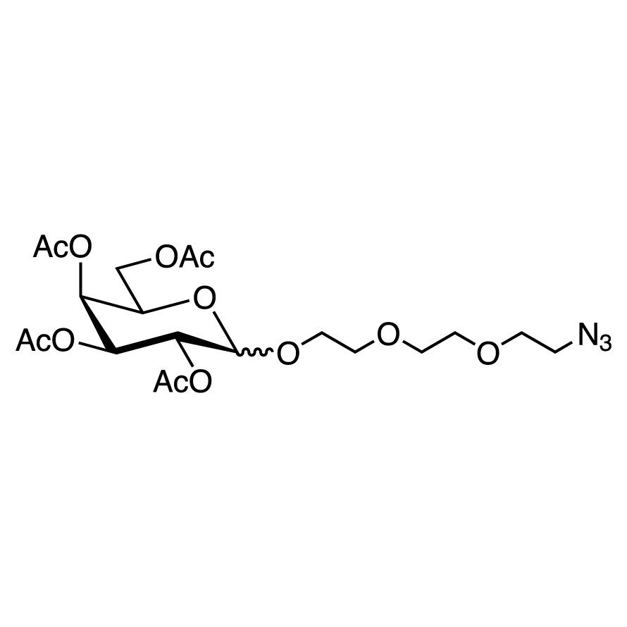 2-[2-(2-Azidoethoxy)ethoxy]ethyl 2,3,4,6-Tetra-O-acetyl-D-galactopyranoside>95.0%(N)5g