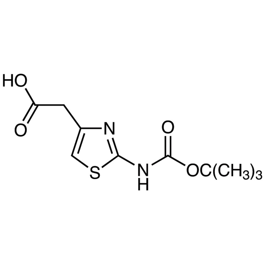 2-[2-[(tert-Butoxycarbonyl)amino]thiazol-4-yl]acetic Acid&gt;98.0%(T)(HPLC)250mg