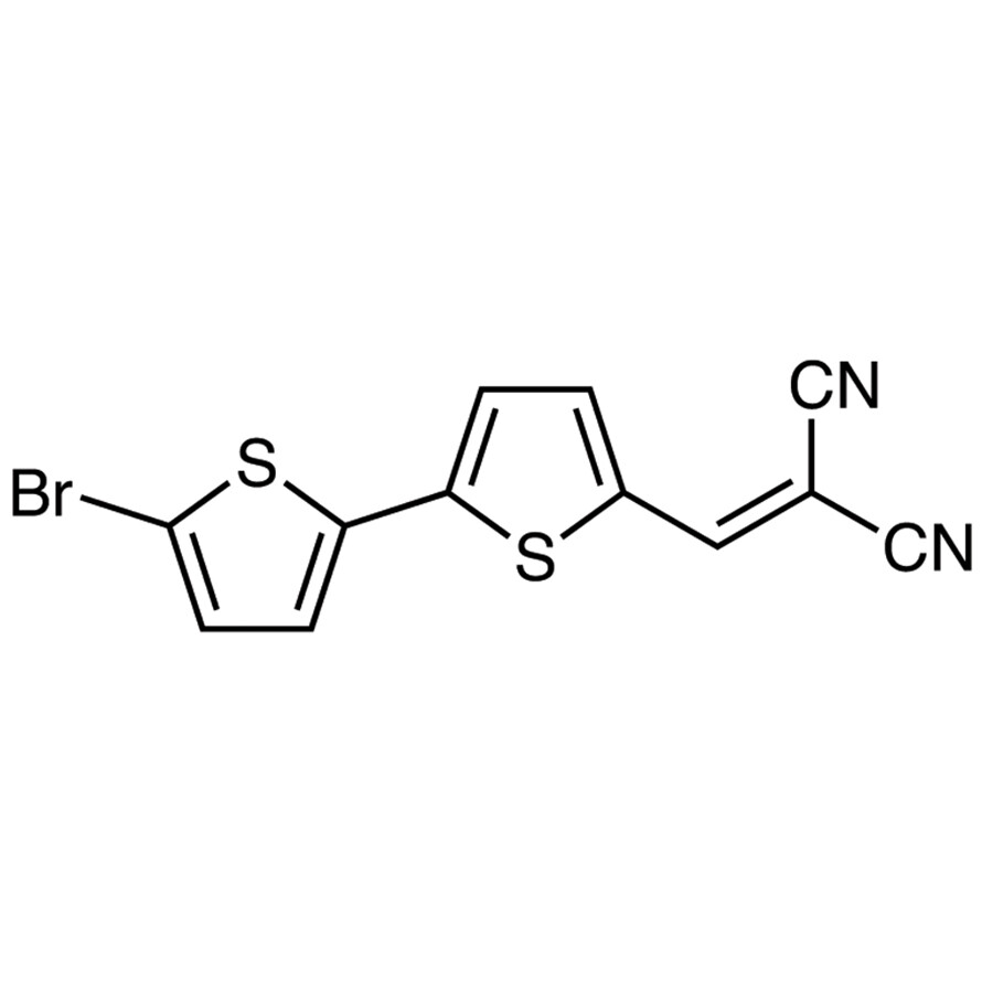 2-[(5&#39;-Bromo-[2,2&#39;-bithiophen]-5-yl)methylene]malononitrile&gt;95.0%(GC)1g