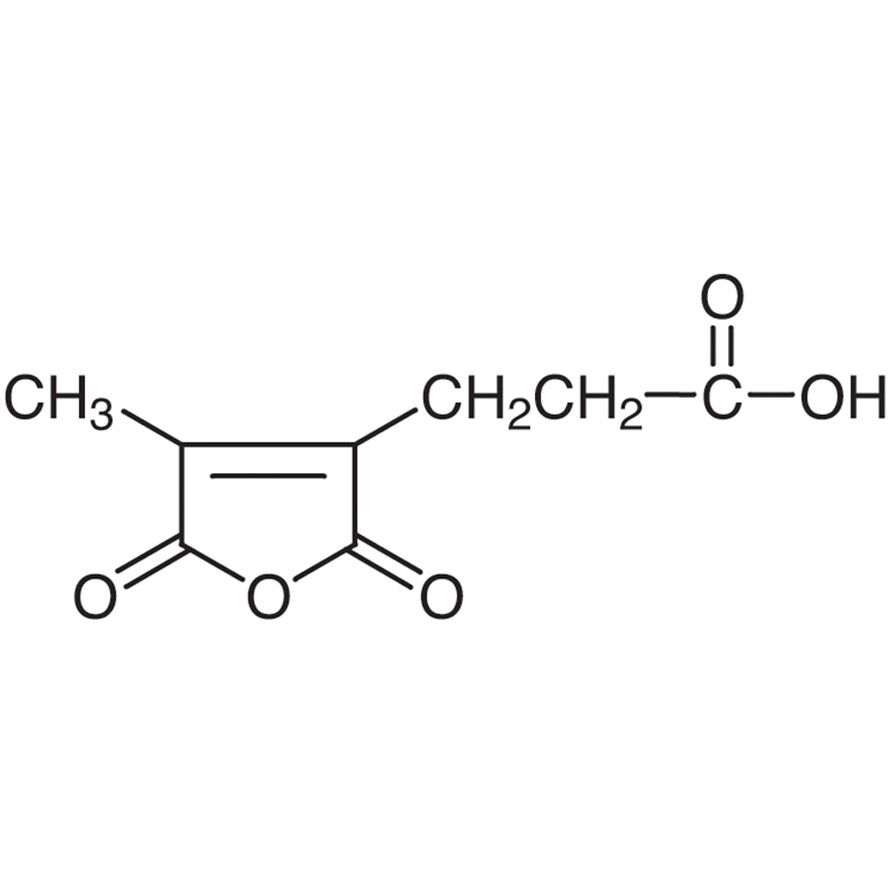 2,5-Dihydro-4-methyl-2,5-dioxo-3-furanpropanoic Acid>97.0%(GC)(T)5g