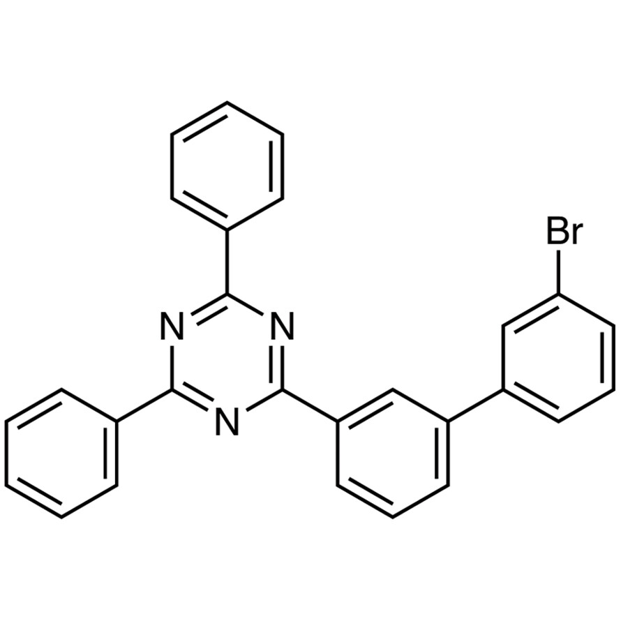 2-[3'-Bromo[1,1'-biphenyl]-3-yl]-4,6-diphenyl-1,3,5-triazine>98.0%(N)5g