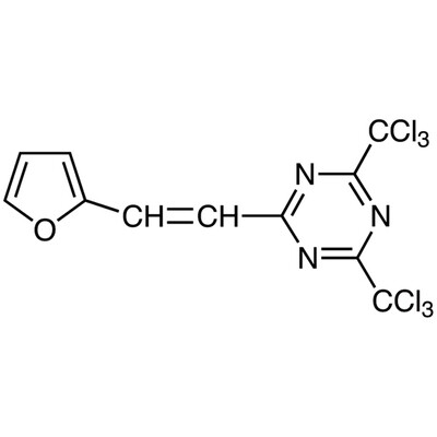 2-[2-(Furan-2-yl)vinyl]-4,6-bis(trichloromethyl)-1,3,5-triazine&gt;95.0%(HPLC)(N)5g