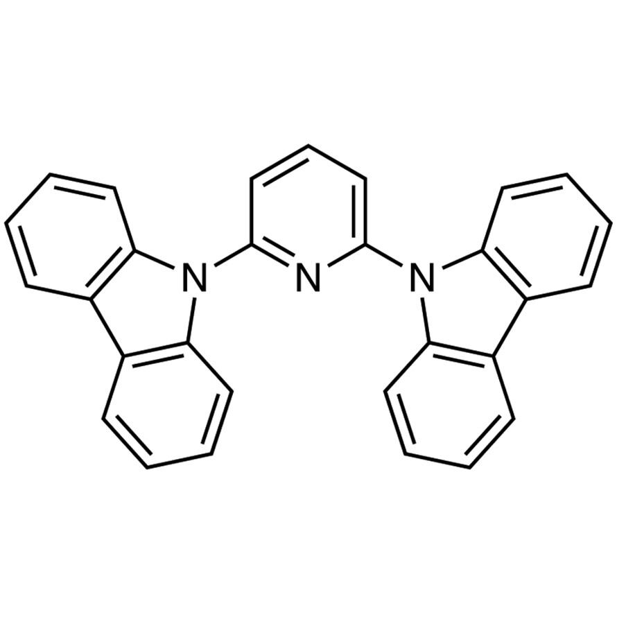 2,6-Bis(9H-carbazol-9-yl)pyridine>98.0%(HPLC)(N)1g