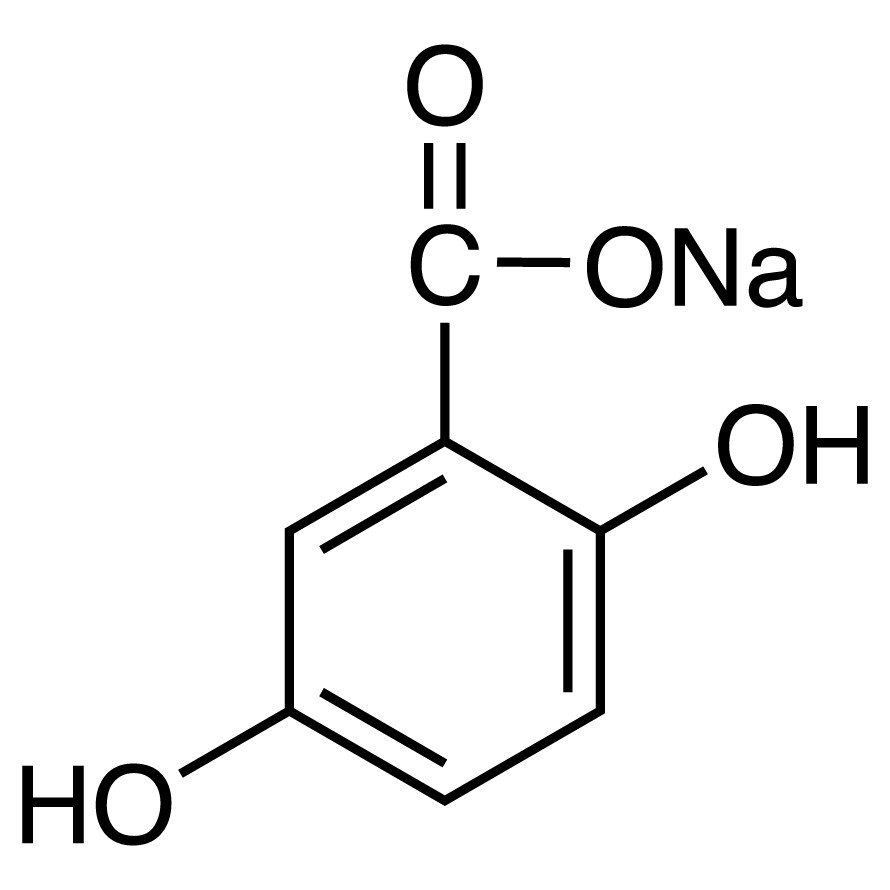 2,5-Dihydroxybenzoic Acid Sodium Salt>98.0%(HPLC)(T)5g