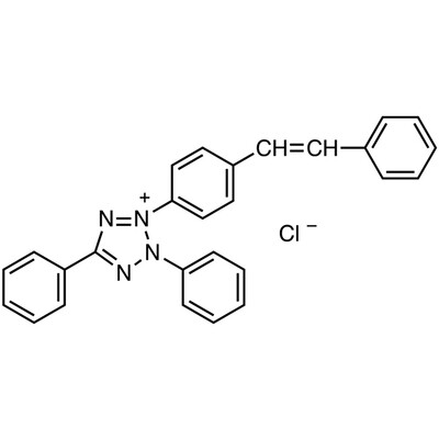 2,5-Diphenyl-3-(4-styrylphenyl)tetrazolium Chloride&gt;90.0%(HPLC)1g