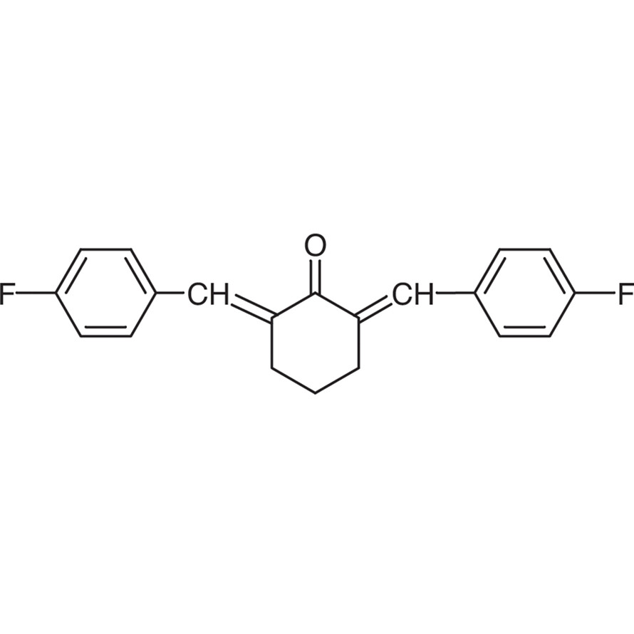 2,6-Bis(4-fluorobenzylidene)cyclohexanone&gt;96.0%(HPLC)25g
