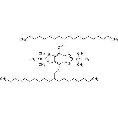 2,6-Bis(trimethylstannyl)-4,8-bis[(2-n-octyldodecyl)oxy]benzo[1,2-b:4,5-b&#39;]dithiophene&gt;95.0%(HPLC)200mg