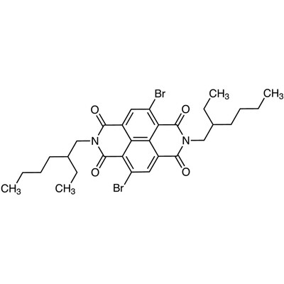 2,6-Dibromo-N,N&#39;-bis(2-ethylhexyl)-1,8:4,5-naphthalenetetracarboxdiimide&gt;98.0%(HPLC)1g