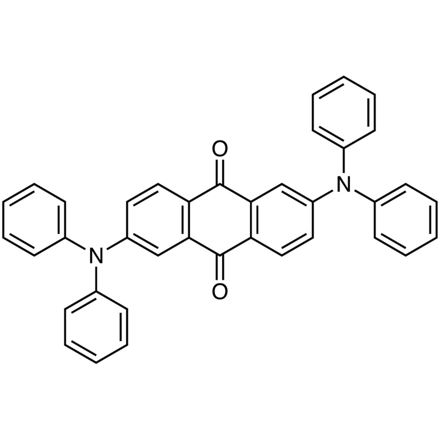 2,6-Bis(diphenylamino)anthraquinone&gt;96.0%(HPLC)(N)200mg