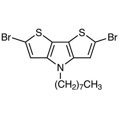 2,6-Dibromo-4-n-octyldithieno[3,2-b:2&#39;,3&#39;-d]pyrrole&gt;94.0%(GC)200mg