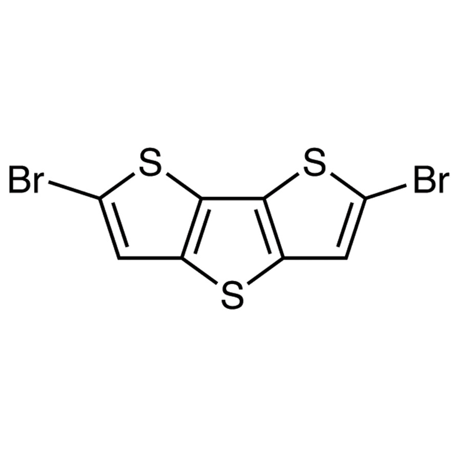 2,6-Dibromodithieno[3,2-b:2',3'-d]thiophene>98.0%(GC)200mg