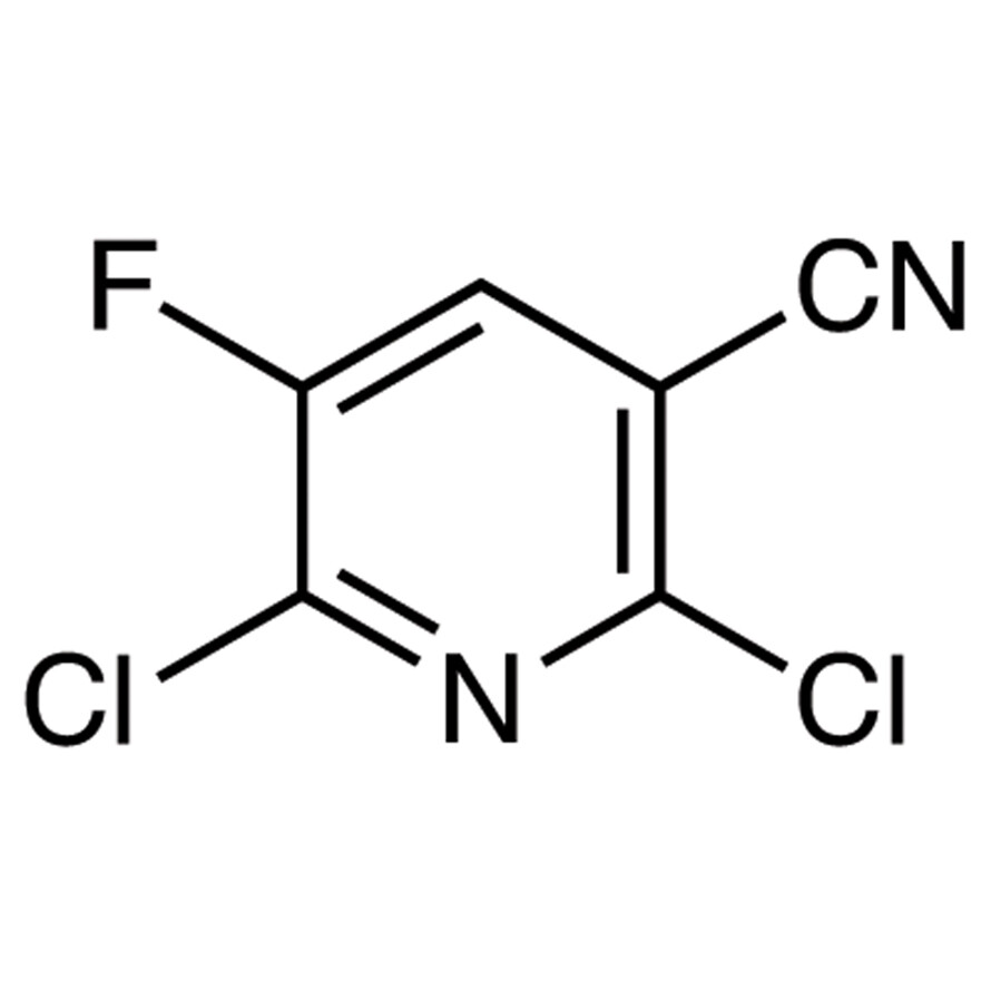 2,6-Dichloro-5-fluoro-3-pyridinecarbonitrile&gt;98.0%(GC)5g