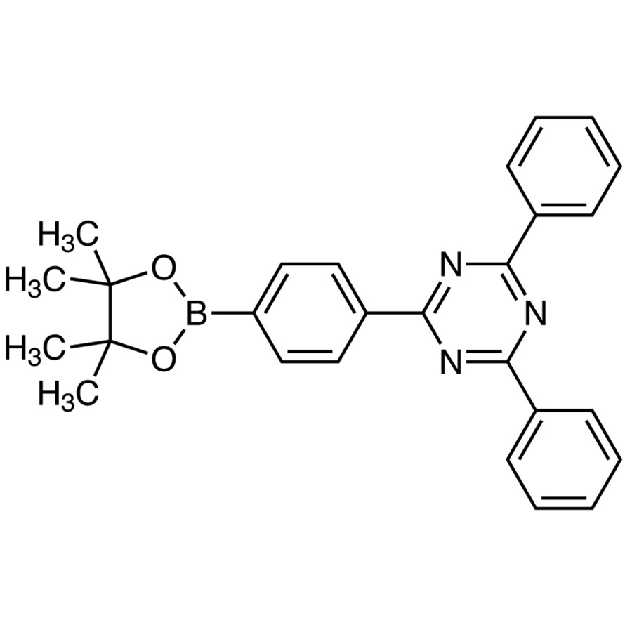 2,4-Diphenyl-6-[4-(4,4,5,5-tetramethyl-1,3,2-dioxaborolan-2-yl)phenyl]-1,3,5-triazine&gt;98.0%(GC)5g