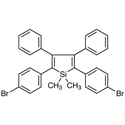 2,5-Bis(4-bromophenyl)-1,1-dimethyl-3,4-diphenylsilole&gt;95.0%(GC)5g