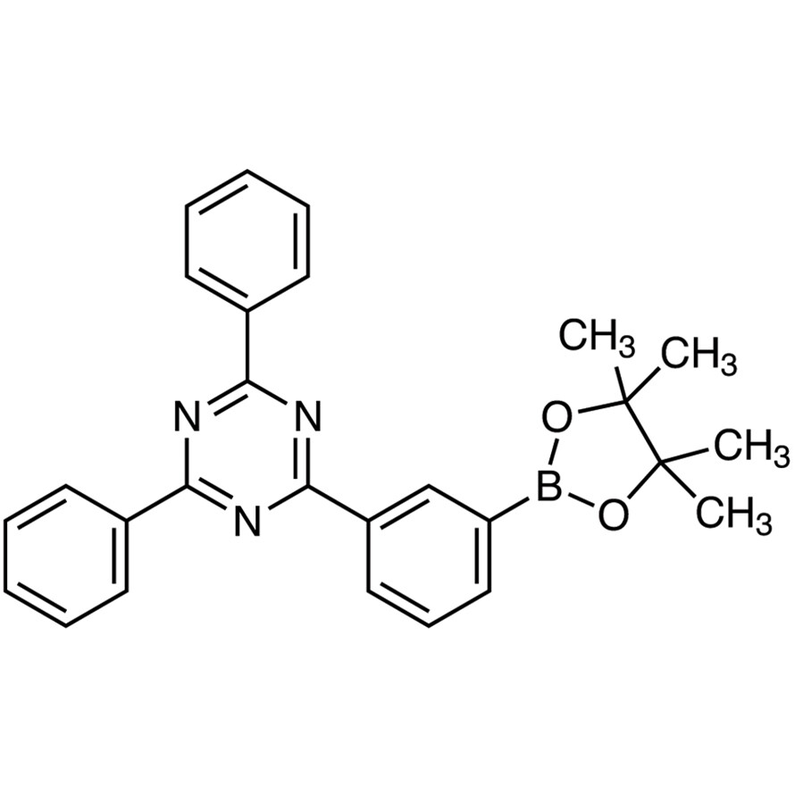 2,4-Diphenyl-6-[3-(4,4,5,5-tetramethyl-1,3,2-dioxaborolan-2-yl)phenyl]-1,3,5-triazine&gt;98.0%(GC)1g