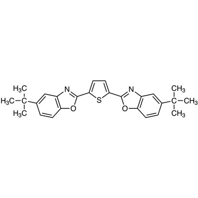 2,5-Bis(5-tert-butyl-2-benzoxazolyl)thiophene (purified by sublimation)&gt;99.0%(HPLC)(N)1g