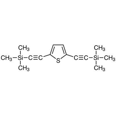 2,5-Bis[(trimethylsilyl)ethynyl]thiophene&gt;96.0%(GC)5g