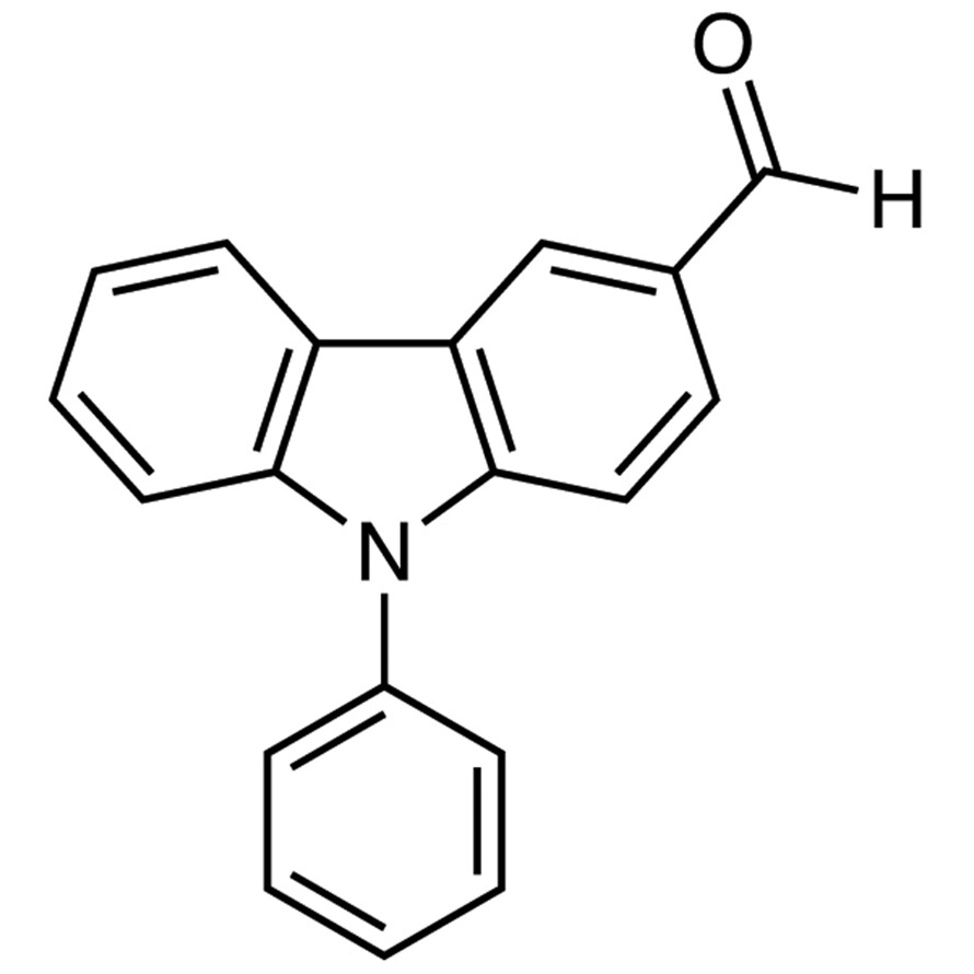 9-Phenyl-9H-carbazole-3-carboxaldehyde&gt;98.0%(GC)5g