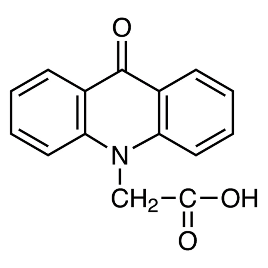 9-Oxoacridine-10-acetic Acid>98.0%(HPLC)(T)1g