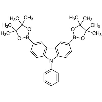 9-Phenyl-3,6-bis(4,4,5,5-tetramethyl-1,3,2-dioxaborolan-2-yl)carbazole&gt;98.0%(HPLC)(N)1g