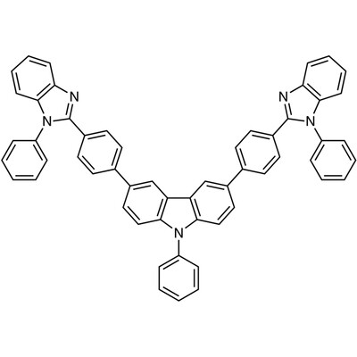 9-Phenyl-3,6-bis[4-(1-phenylbenzimidazol-2-yl)phenyl]carbazole&gt;98.0%(HPLC)1g