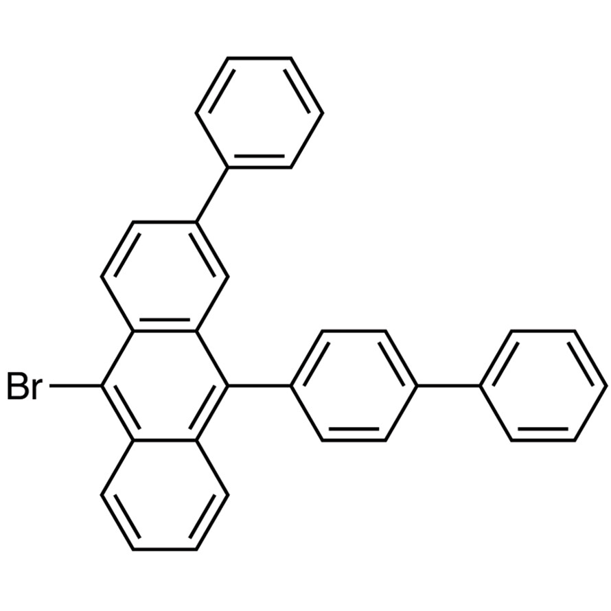 9-([1,1&#39;-Biphenyl]-4-yl)-10-bromo-2-phenylanthracene&gt;98.0%(HPLC)1g