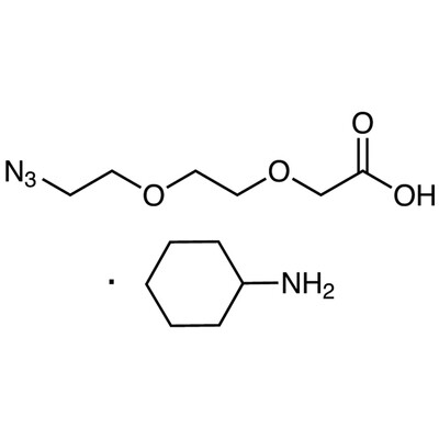8-Azido-3,6-dioxaoctanoic Acid Cyclohexylamine Salt&gt;98.0%(HPLC)(T)100mg