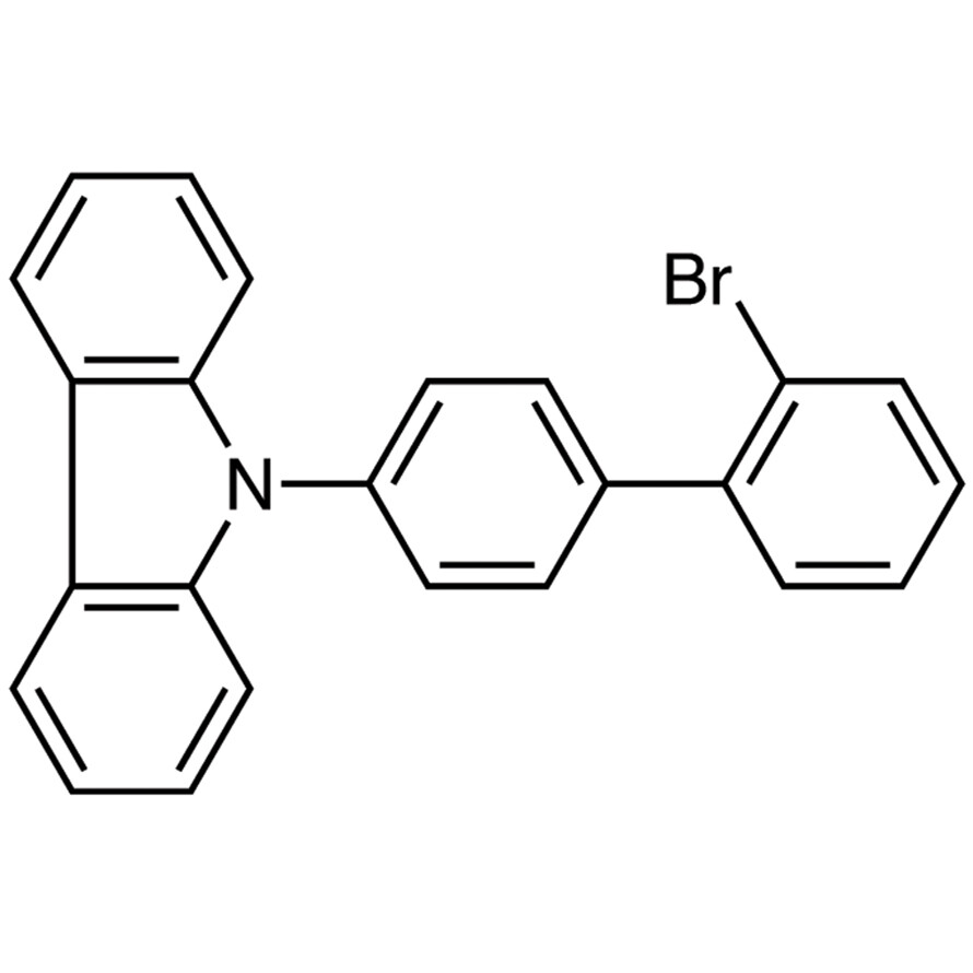 9-(2'-Bromo-4-biphenylyl)carbazole>98.0%(GC)200mg