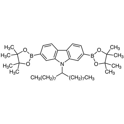 9-(9-Heptadecanyl)-2,7-bis(4,4,5,5-tetramethyl-1,3,2-dioxaborolan-2-yl)carbazole&gt;97.0%(HPLC)(N)1g