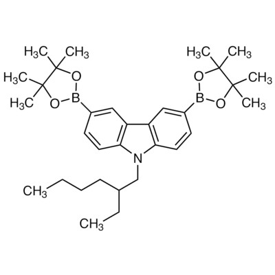 9-(2-Ethylhexyl)-3,6-bis(4,4,5,5-tetramethyl-1,3,2-dioxaborolan-2-yl)-9H-carbazole&gt;98.0%(HPLC)(T)1g