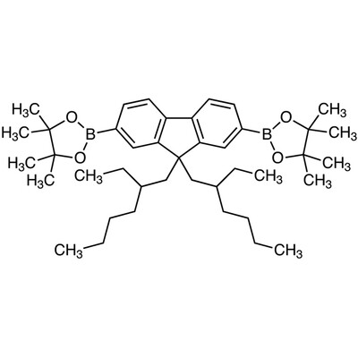 9,9-Bis(2-ethylhexyl)-2,7-bis(4,4,5,5-tetramethyl-1,3,2-dioxaborolan-2-yl)fluorene&gt;98.0%(HPLC)1g