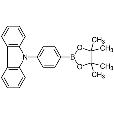 9-[4-(4,4,5,5-Tetramethyl-1,3,2-dioxaborolan-2-yl)phenyl]-9H-carbazole&gt;98.0%(HPLC)(T)5g