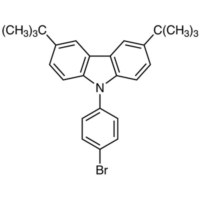 9-(4-Bromophenyl)-3,6-di-tert-butylcarbazole&gt;98.0%(GC)5g