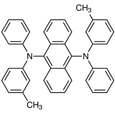 9,10-Bis[N-(m-tolyl)anilino]anthracene&gt;98.0%(HPLC)1g
