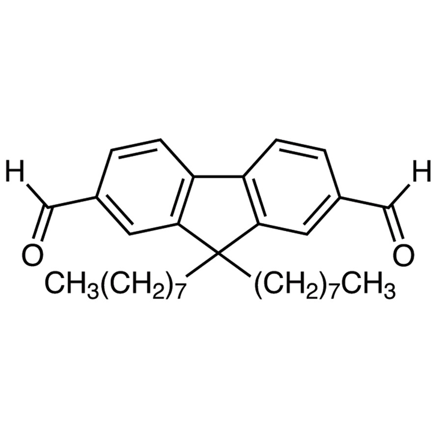 9,9-Di-n-octylfluorene-2,7-dicarboxaldehyde&gt;98.0%(GC)1g
