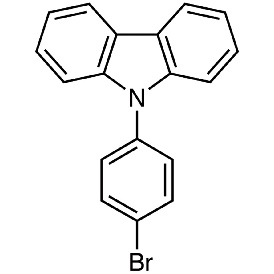 9-(4-Bromophenyl)carbazole&gt;98.0%(GC)5g